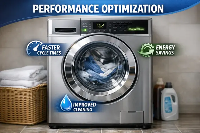Washing machine performance optimization service